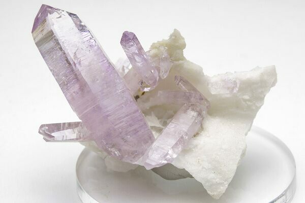 Las Vigas amethyst crystals from Mexico.